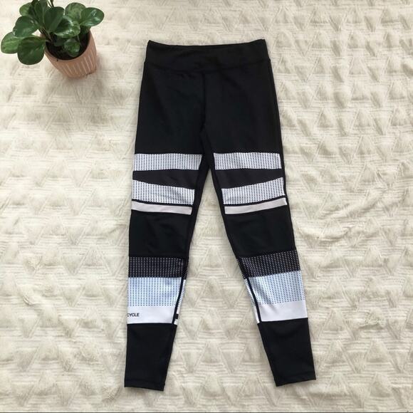 Lilybod x Soulcycle High-Rise Stripe Logo Leggings - Picture 1 of 7